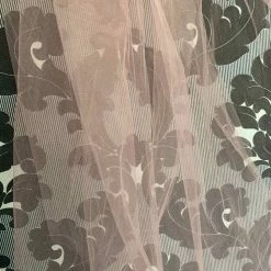 Something Blue Cathedral Ivory And Blush Ombre Tulle Veil