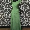 Something Blue Jade By Jasmine J4408 Formal Chiffon Green Size 8