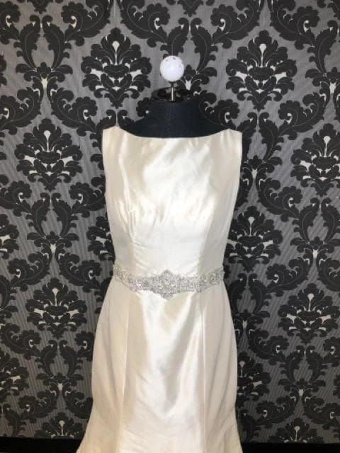 Something Blue WEDDING DRESSES Allure Bridal 9106 Women Wedding Dress Satin Ivory Size 12 4 Something Blue WEDDING DRESSES Allure Bridal 9106 Women Wedding Dress Satin Ivory Size 12