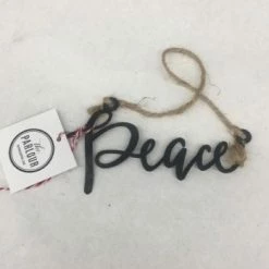 Something Blue Wedding Sullivan's Peace Ornament