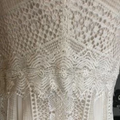 Something Blue Wilderly Bride F181 Size 18 Ivory Lace V-neck Fit & Flare 9 Something Blue Wilderly Bride F181 Size 18 Ivory Lace V-neck Fit & Flare