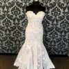 Something Blue Allure 9666 Women Wedding Dress Lace Ivory/Nude Size 16 WEDDING DRESSES