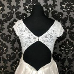 Something Blue WEDDING DRESSES Sincerity Bridal 11065 Women's Wedding Dress Bengaline/Lace