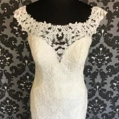 Stella York 7143 Women's Wedding Dress Embroidered Lace Ivory WEDDING DRESSES