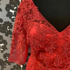 Something Blue Jade By Jasmine J155051 Formal Chiffon/Lace Peony Size 16 FORMAL/MOTHER'S DRESSES