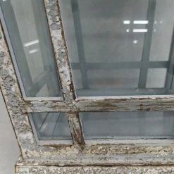 Something Blue DECOR Lantern Size 24"x13" Wood Gray LANTERNS/BIRDCAGES