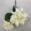 Something Blue DECOR The Bloom Room Dahlia Floral White/Green Size 15" FLORAL