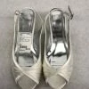 Something Blue Women Heels Satin Ivory Size 8.5 SHOES