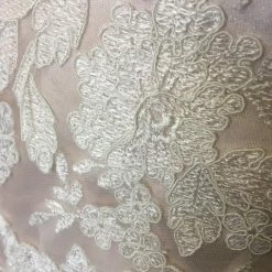 Size 10 Ivory/Nude Allure Bridal Lace Illusion Trumpet WEDDING DRESSES 9 Size 10 Ivory/Nude Allure Bridal Lace Illusion Trumpet WEDDING DRESSES