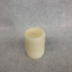 Something Blue Pillar Candle Size 4" Wax Ivory CANDLES