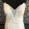 Something Blue Allure Romance Women's Wedding Dress Lace Ivory Size 10 WEDDING DRESSES