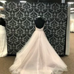 Something Blue Blush By Hayley Paige BL1809 Wedding Dress Tulle/Beads Blush Size 10