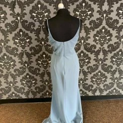 Something Blue Poly Spandex Levkoff 1707 Formal Slate Size 12 FORMAL DRESSES FORMAL/MOTHER'S DRESSES