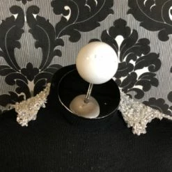 Something Blue Separates Pearls & Rhinestone Ivory & Silver Size 4 Straps WEDDING DRESSES