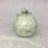 Something Blue Wedding Ornament Glass White/Silver Size 3" CENTERPIECES DECOR