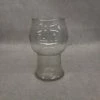 Something Blue Holiday Time Candle Holder Glass Clear Size 7.5" CANDLES DECOR