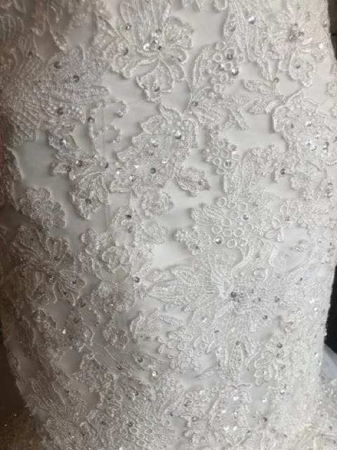Something Blue Maggie Sottero Wedding Dress Lace/Tulle Ivory Size 10 Strapless WEDDING DRESSES 4 Something Blue Maggie Sottero Wedding Dress Lace/Tulle Ivory Size 10 Strapless WEDDING DRESSES