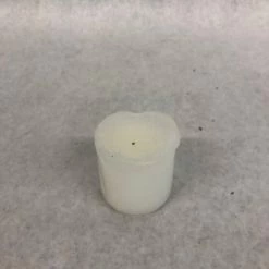 Something Blue Pillar Candle Wax Ivory Size 2.5" CANDLES DECOR