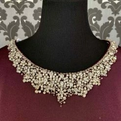 Something Blue Mon Cheri 116659SL Formal Beaded/Poly Eggplant Size 20