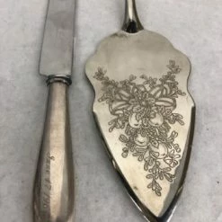 Something Blue DECOR International Silver Co. Cake Accessories Silver Plated Silver CAKE ACCESSORIES