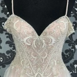 Something Blue WEDDING DRESSES Justin Alexander JOANIE 88052 Women's Wedding Dress Beaded/Tulle A-line