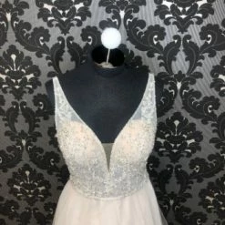 Something Blue WEDDING DRESSES Stella York 6724DM Women's Wedding Dress Tulle Moscato Size 10