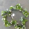 Something Blue DECOR Ashland Garland Greenery Blush/White/Green Size 6ft GARLAND