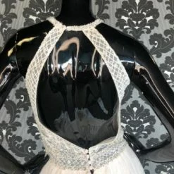 Something Blue Mori Lee Leilani Women Wedding Dress Tulle Ivory Size 6 Beaded WEDDING DRESSES