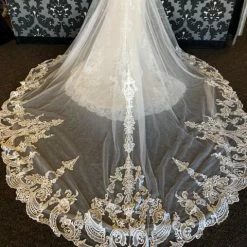 Something Blue WEDDING DRESSES Kenneth Winston KOURTNEY 1775 Women's Wedding Dress Lace Ivory/Champagne 13 Something Blue WEDDING DRESSES Kenneth Winston KOURTNEY 1775 Women's Wedding Dress Lace Ivory/Champagne