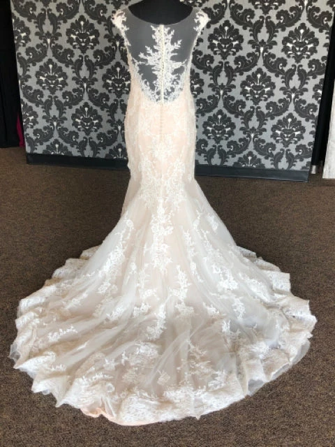 Something Blue Maggie Sottero 5MB657 Wedding Dress Lace Blush/Ivory WEDDING DRESSES 7 Something Blue Maggie Sottero 5MB657 Wedding Dress Lace Blush/Ivory WEDDING DRESSES