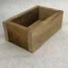 Something Blue Box Wood Natural Size 10"x6.5"x4" WOOD DECOR