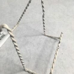 Something Blue Wedding Sign Stand Metal White DECOR