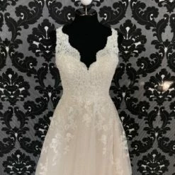 Something Blue Martina Liana MARCY 834 Women's Wedding Dress Lace/Tulle Size 10