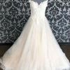 Something Blue Justin Alexander JUPITER 8852 Women's Wedding Dress Lace/Tulle Size 12 WEDDING DRESSES