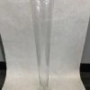Something Blue Vase Glass Clear Size 23.5" Pilsner VASES (Local Pickup Only) DECOR