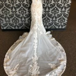 Something Blue CallaBlanche 121235 Wedding Dress Size 16 Beaded Ivory Strapless Fit & Flare WEDDING DRESSES