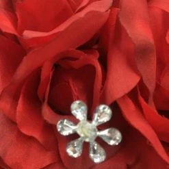 Something Blue Wedding Kissing Ball Red Size 5" FLORAL DECOR