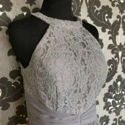 Something Blue Bill Levkoff Gray Dress Size 4 FORMAL/MOTHER'S DRESSES