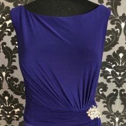 Something Blue Cameron Blake 216690 Formal Spandex Indigo Size 20 FORMAL DRESSES FORMAL/MOTHER'S DRESSES