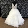 Something Blue Allure 9425 Women Wedding Dress Beaded/Tulle Ivory/Champ Size 4 WEDDING DRESSES