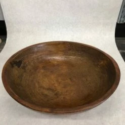 Something Blue DECOR Bowl Wood Brown Size 4" X 14" SIGNS