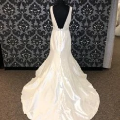 Something Blue WEDDING DRESSES Allure Bridal 9106 Women Wedding Dress Satin Ivory Size 12 11 Something Blue WEDDING DRESSES Allure Bridal 9106 Women Wedding Dress Satin Ivory Size 12
