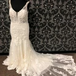 Something Blue Justin Alexander 88183 PS BAILEE Women's Wedding Dress Lace