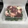 Something Blue DECOR Shadow Box Floral/Acrylic/Lights Mauve/Blush/Ivory/White Size 16" CENTERPIECES