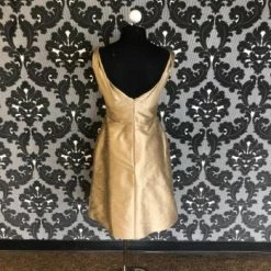 Something Blue FORMAL/MOTHER'S DRESSES Jim Hjelm Size 12 Gold Satin Formal