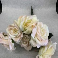 Something Blue DECOR Rose Floral Ivory/Blush Size 22" FLORAL