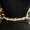 Something Blue Casablanca Bt5030- SA084 Belt Rhinestone/Opal Ivory/Silver Size 20 "AS IS"