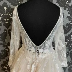Something Blue Madison James MJ617 Ivory Tulle And Sequin Lace Ballgown With Long Sleeves WEDDING DRESSES 13 Something Blue Madison James MJ617 Ivory Tulle And Sequin Lace Ballgown With Long Sleeves WEDDING DRESSES