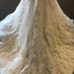 Something Blue Jasmine T172010 Women's Wedding Dress Lace/Tulle Ivory/Gold WEDDING DRESSES 8 Something Blue Jasmine T172010 Women's Wedding Dress Lace/Tulle Ivory/Gold WEDDING DRESSES