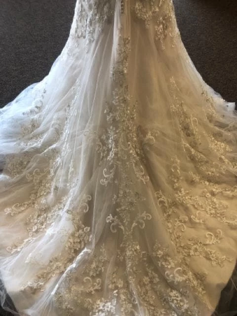 Something Blue Jasmine T172010 Women's Wedding Dress Lace/Tulle Ivory/Gold WEDDING DRESSES 5 Something Blue Jasmine T172010 Women's Wedding Dress Lace/Tulle Ivory/Gold WEDDING DRESSES